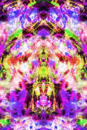 抽象印花华亿平台图片