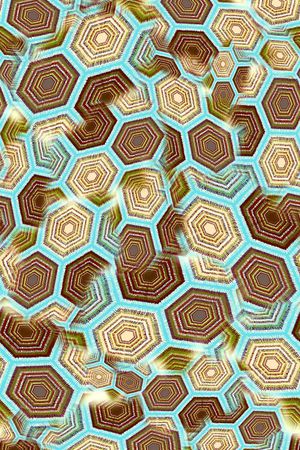 数码★抽象图案印花华亿平台图片