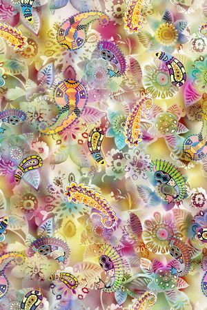 民族风印花华亿平台图片