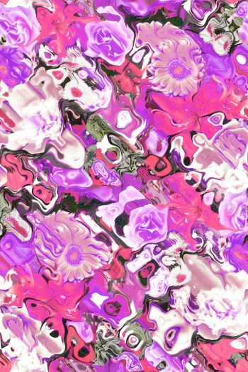 313129-滴状花卉满园