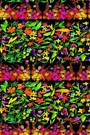 田园风印花华亿平台图片