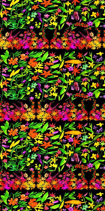 313182-韩式田园风小清新手绘写意水彩花卉满