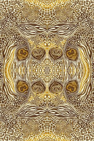 豹纹印花华亿平台图片