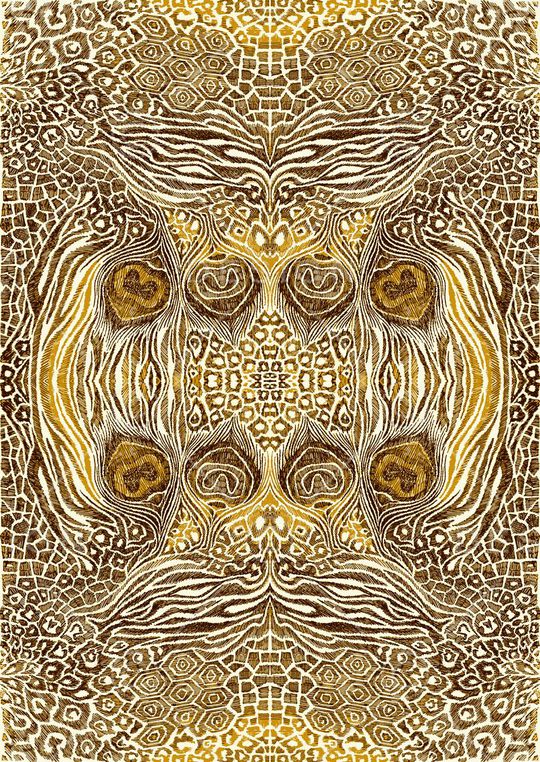 豹纹印花华亿平台图片