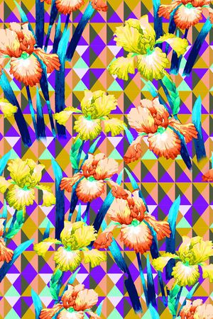 时尚混搭印花华亿平台图片