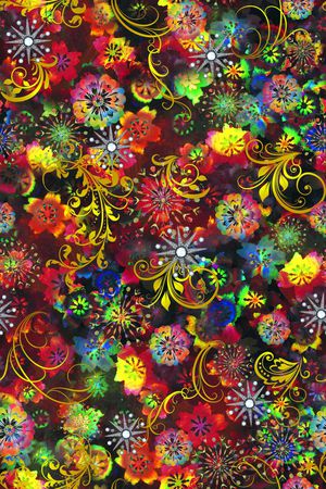 民族风印花华亿平台图片