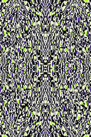 抽象机理印花华亿平台图片