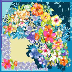 围巾印花华亿平台图片