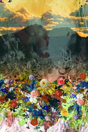 风景印花华亿平台图片