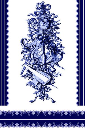 欧式宫廷印花华亿平台图片