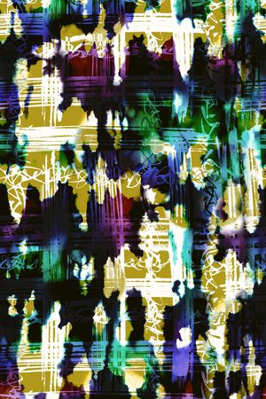 几何抽象类印花华亿平台图片