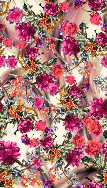 314926-多彩花卉花朵组合