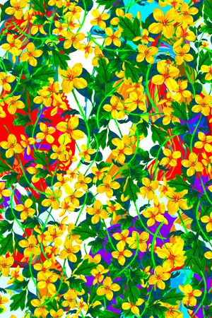 自然印花华亿平台图片