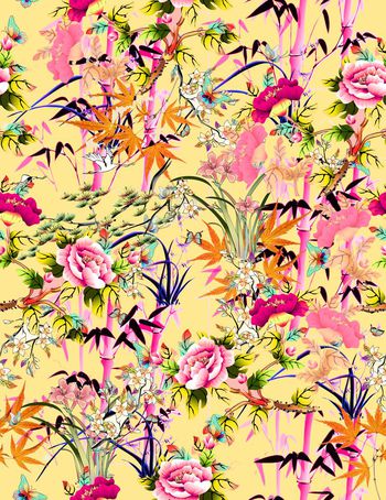 315918-兰竹松中国风雅搭配