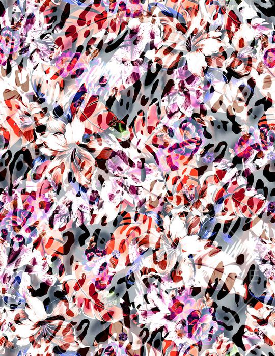 动物皮毛印花华亿平台图片