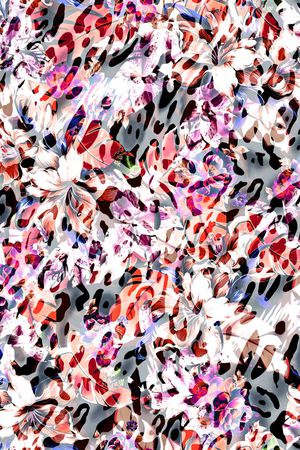 动物皮毛印花华亿平台图片