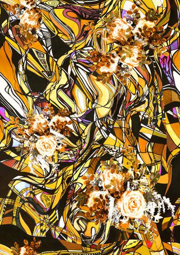 316290-绚丽几何条格222