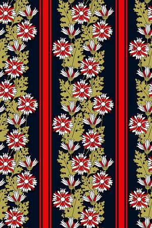 条纹印花华亿平台图片