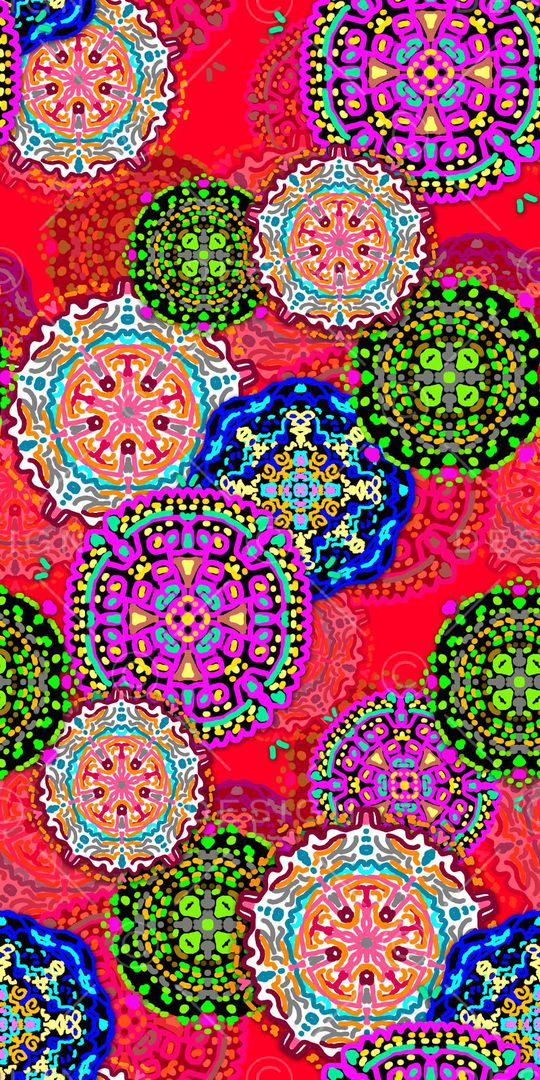 民族风印花华亿平台图片