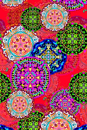 民族风印花华亿平台图片