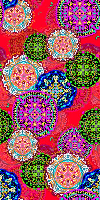 316525-民族风纯手绘图腾女装华亿平台