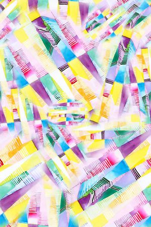 几何印花华亿平台图片