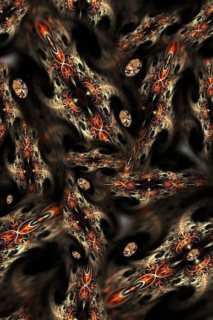 抽象印花华亿平台图片