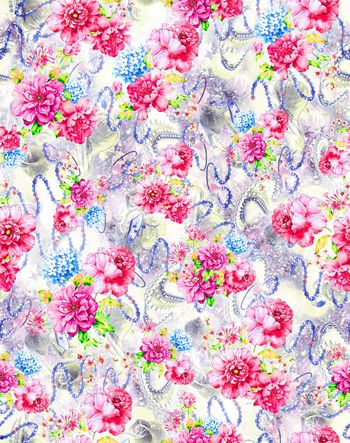 316654-珠宝花卉抽象组合