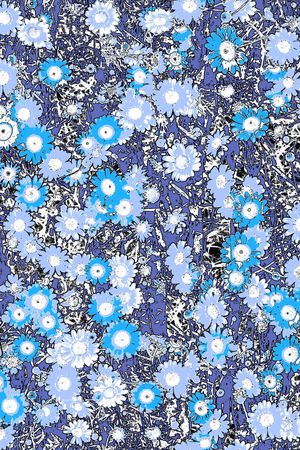 传统★花朵图案印花华亿平台图片