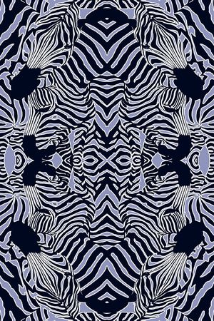 传统★动物图案印花华亿平台图片