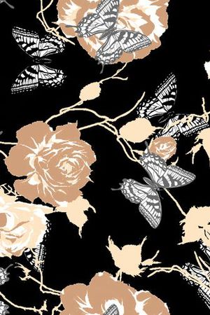 传统★动物图案印花华亿平台图片