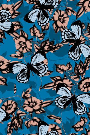 传统★动物图案印花华亿平台图片