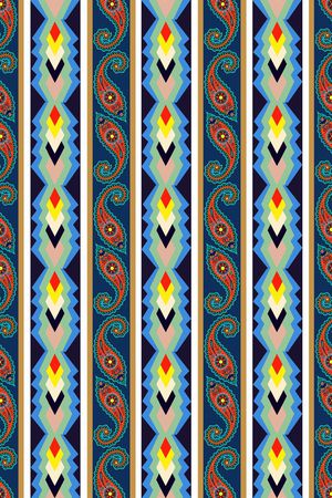 佩斯利印花华亿平台图片