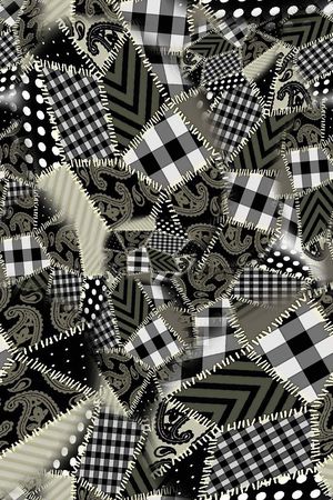 几何印花华亿平台图片