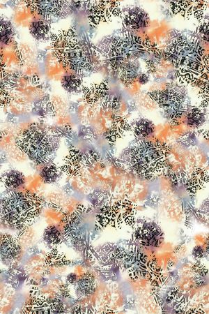 抽象印花华亿平台图片