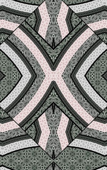 几何印花华亿平台图片