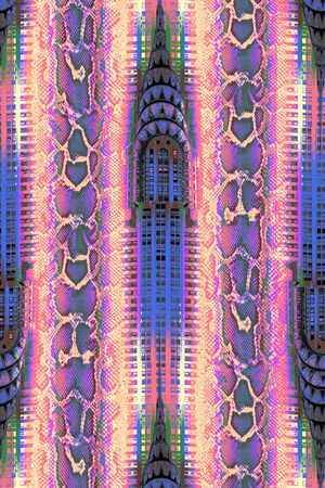 几何印花华亿平台图片