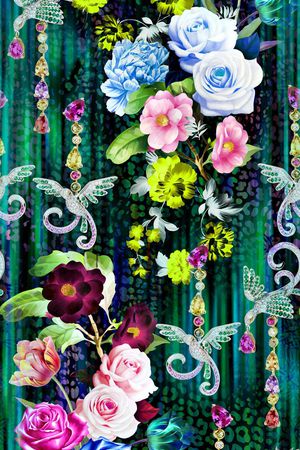 珠宝印花华亿平台图片