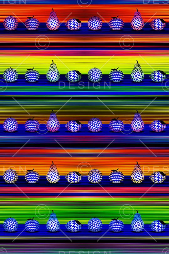 条纹印花华亿平台图片