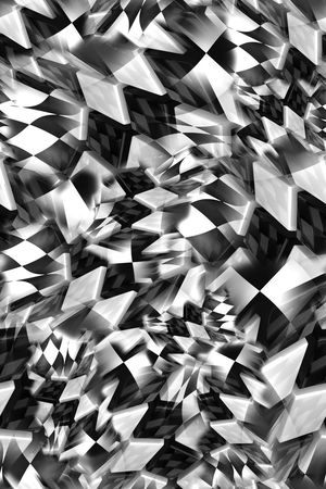 数码★抽象图案印花华亿平台图片