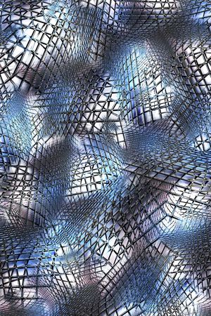 数码★抽象图案印花华亿平台图片