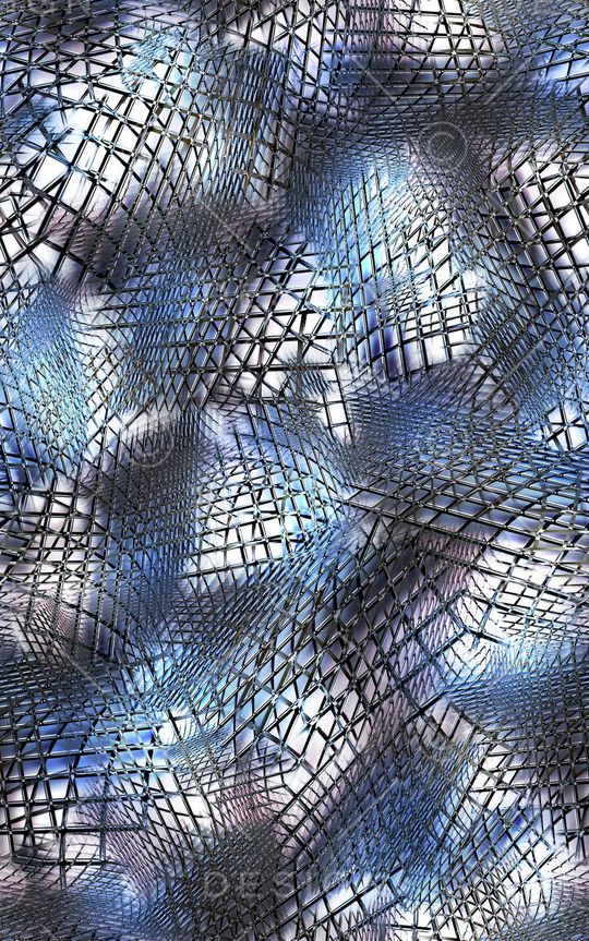 数码★抽象图案印花华亿平台图片