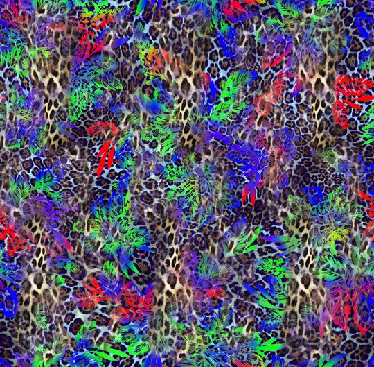 抽象印花华亿平台图片