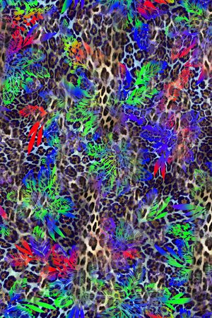 抽象印花华亿平台图片