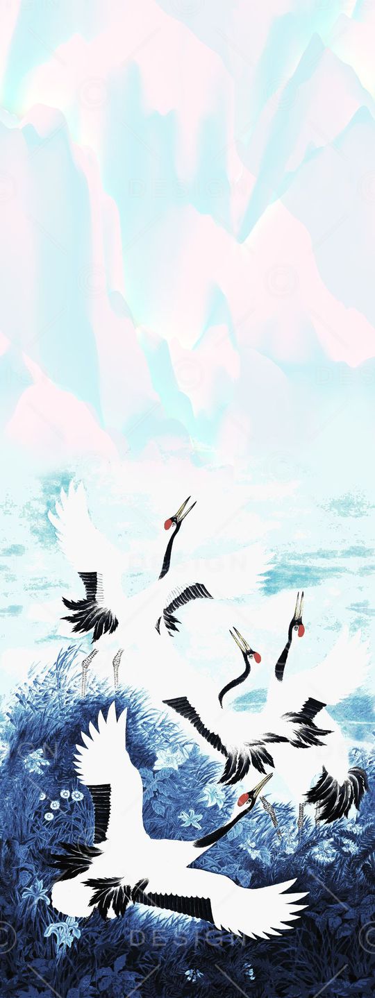 中国风印花华亿平台图片