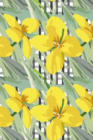 自然写意印花华亿平台图片