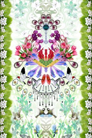 清新印花华亿平台图片