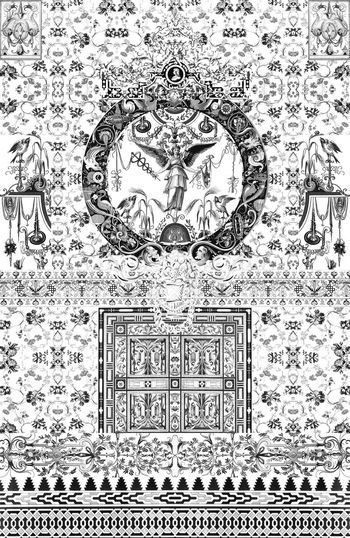 318288-地毯式对称定位欧式宫廷风奢华复古宗