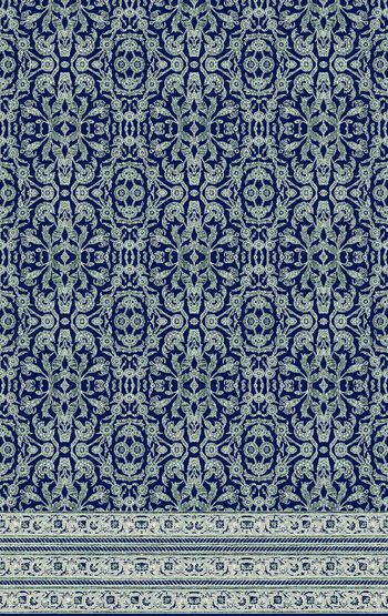 318295-复古民族欧式宫廷风怀旧华亿平台印花