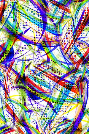 数码★几何格纹印花华亿平台图片